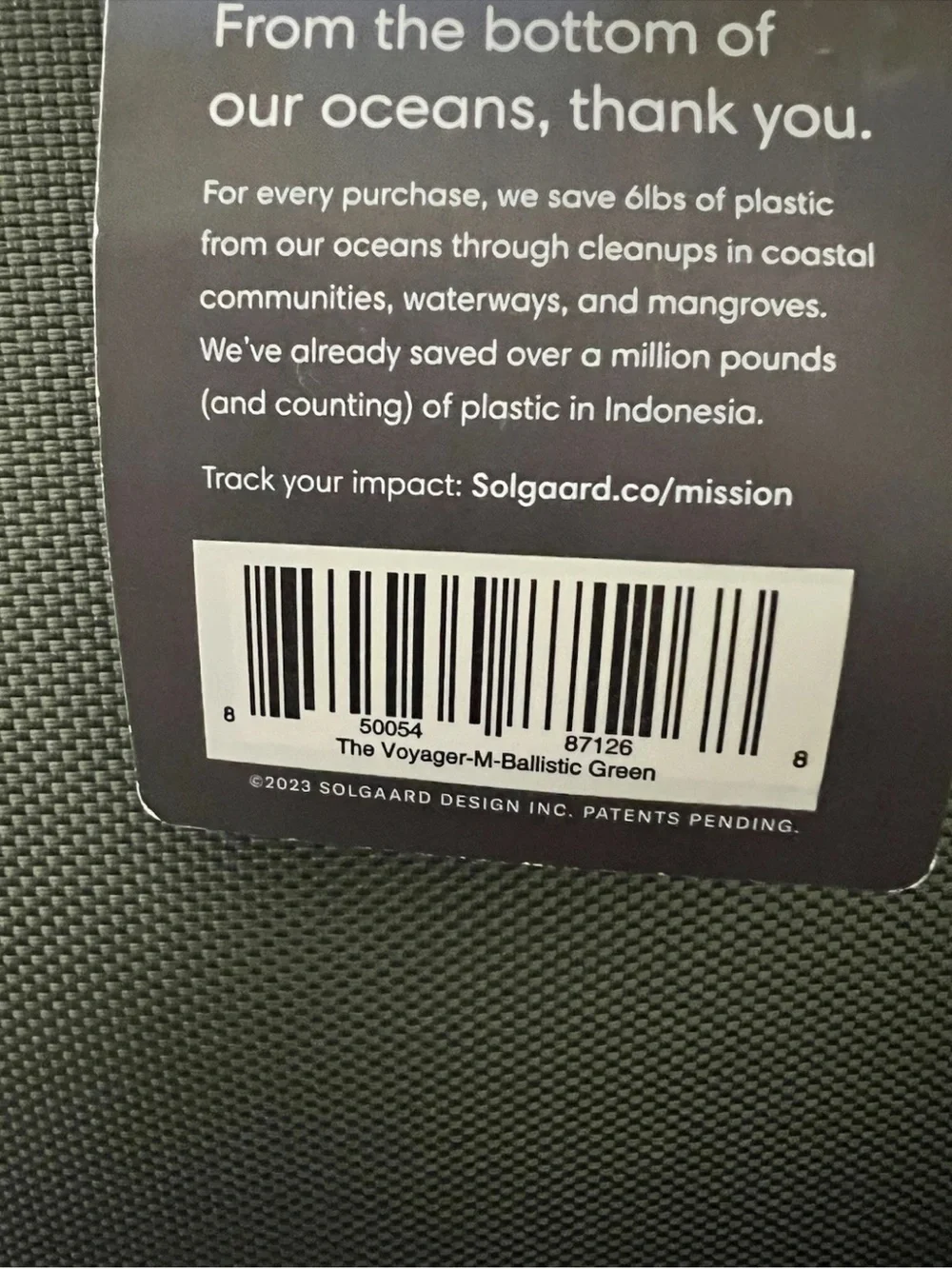 Solgaard Voyager Travel Bag